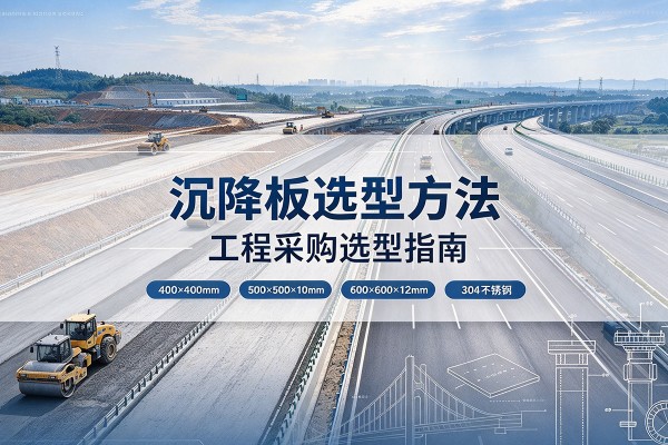 振兴沉降板选择方法