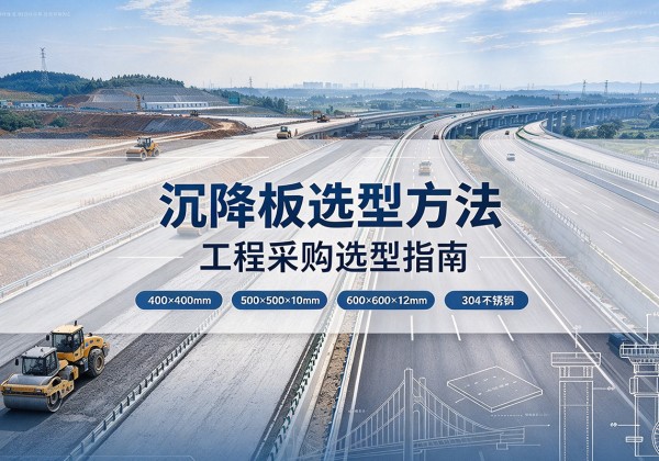 振兴沉降板选择方法